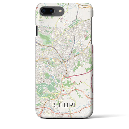 【首里（沖縄県）】地図柄iPhoneケース（バックカバータイプ）