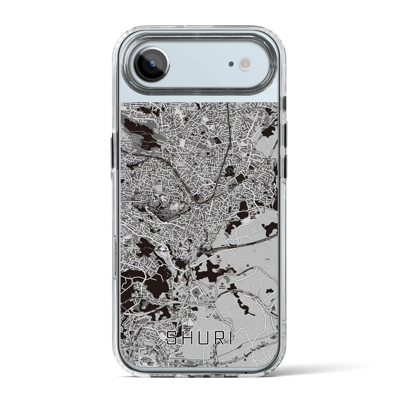 【首里（沖縄県）】地図柄iPhoneケース（MagSafeタイプ）