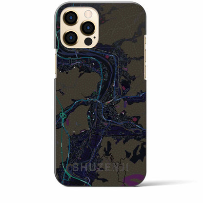 【修善寺（静岡県）】地図柄iPhoneケース（バックカバータイプ）