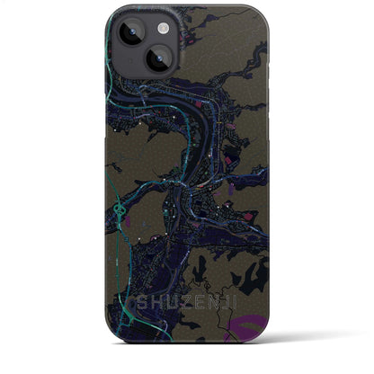 【修善寺（静岡県）】地図柄iPhoneケース（バックカバータイプ）