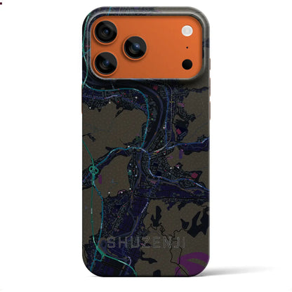 【修善寺（静岡県）】地図柄iPhoneケース（バックカバータイプ）