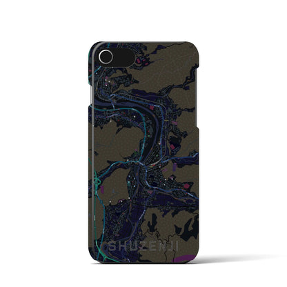 【修善寺（静岡県）】地図柄iPhoneケース（バックカバータイプ）