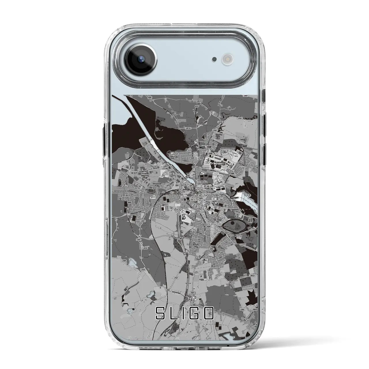 【スライゴ（アイルランド）】地図柄iPhoneケース（MagSafeタイプ）