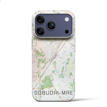 【相武台前（神奈川県）】地図柄iPhoneケース（バックカバータイプ）