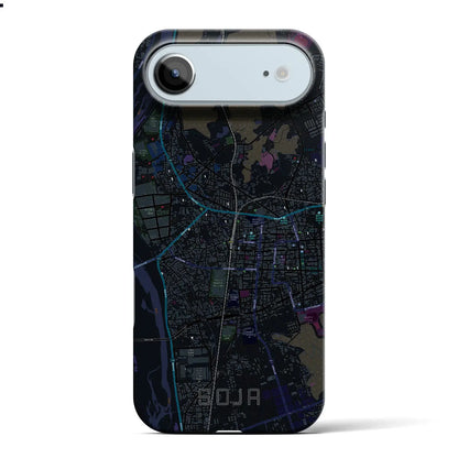 【総社（岡山県）】地図柄iPhoneケース（バックカバータイプ）