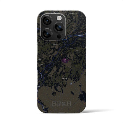 【相馬（青森県）】地図柄iPhoneケース（バックカバータイプ）