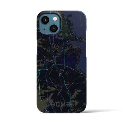 【相馬（福島県）】地図柄iPhoneケース（バックカバータイプ）