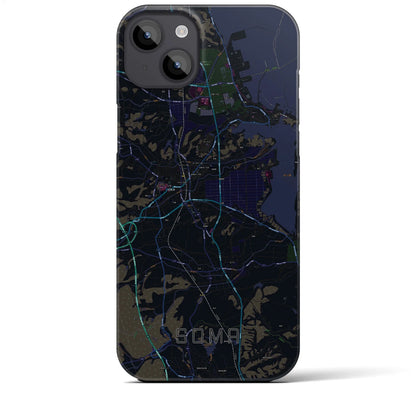 【相馬（福島県）】地図柄iPhoneケース（バックカバータイプ）