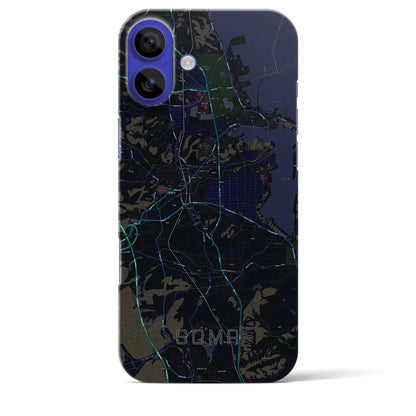 【相馬（福島県）】地図柄iPhoneケース（バックカバータイプ）