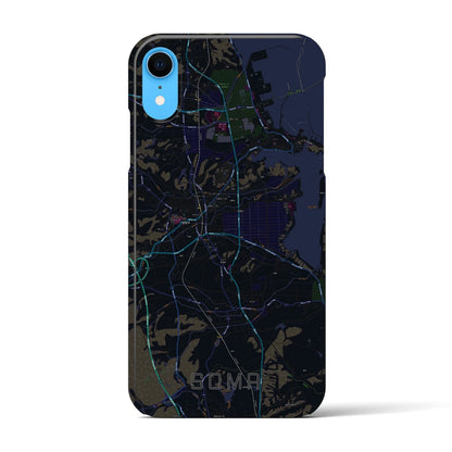 【相馬（福島県）】地図柄iPhoneケース（バックカバータイプ）