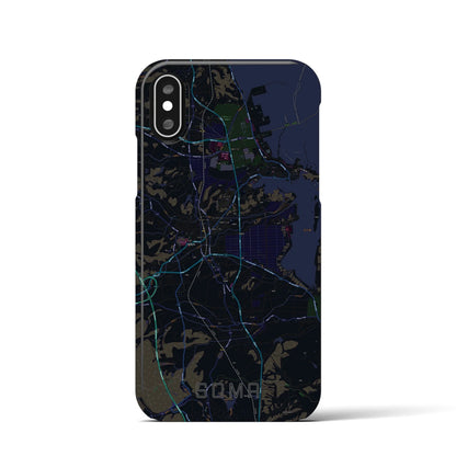 【相馬（福島県）】地図柄iPhoneケース（バックカバータイプ）