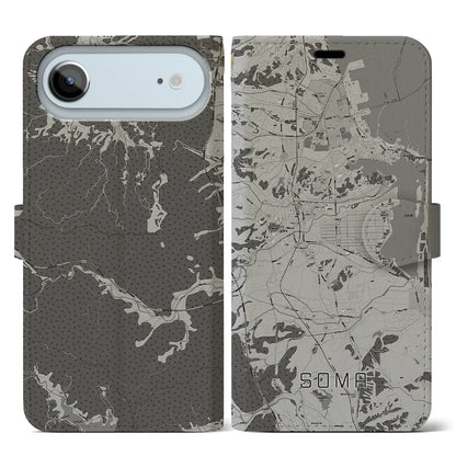 【相馬（福島県）】地図柄iPhoneケース（手帳タイプ）