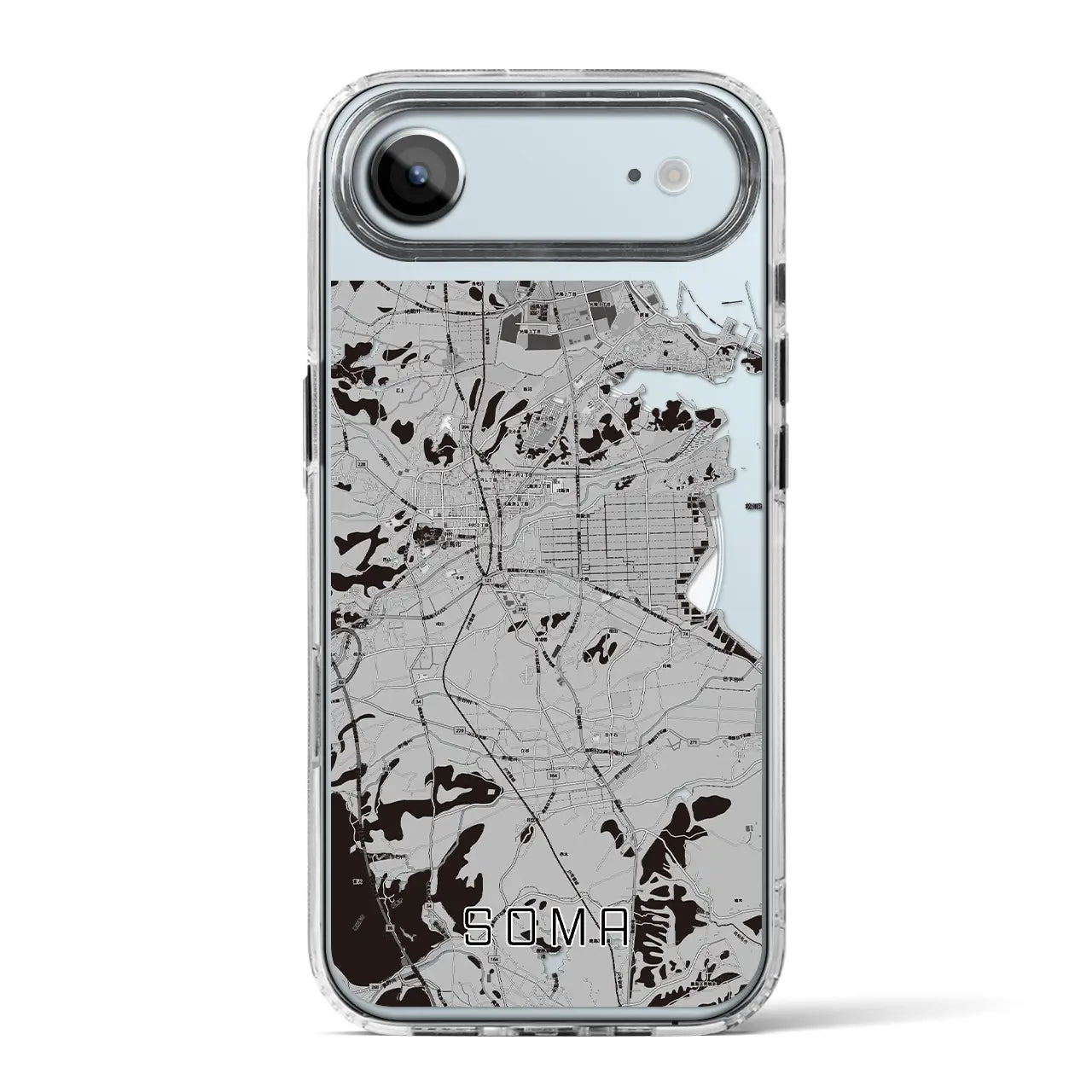 【相馬（福島県）】地図柄iPhoneケース（MagSafeタイプ）