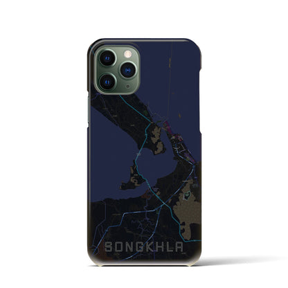 【ソンクラー（タイ）】地図柄iPhoneケース（バックカバータイプ）
