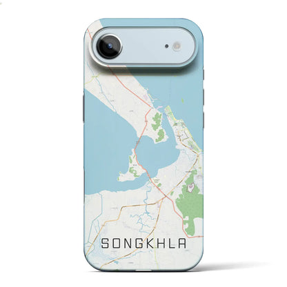 【ソンクラー（タイ）】地図柄iPhoneケース（バックカバータイプ）