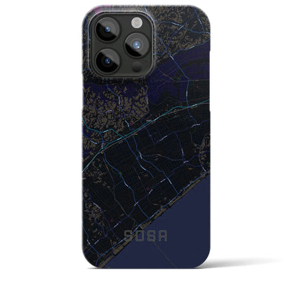 【匝瑳（千葉県）】地図柄iPhoneケース（バックカバータイプ）