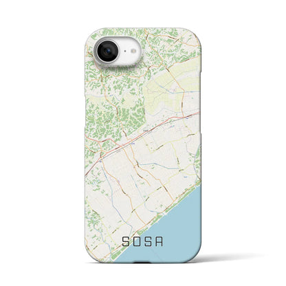 【匝瑳（千葉県）】地図柄iPhoneケース（バックカバータイプ）