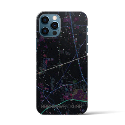 【祖師ヶ谷大蔵（東京都）】地図柄iPhoneケース（バックカバータイプ）