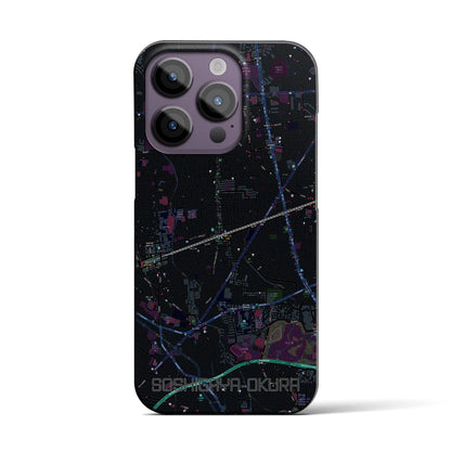 【祖師ヶ谷大蔵（東京都）】地図柄iPhoneケース（バックカバータイプ）