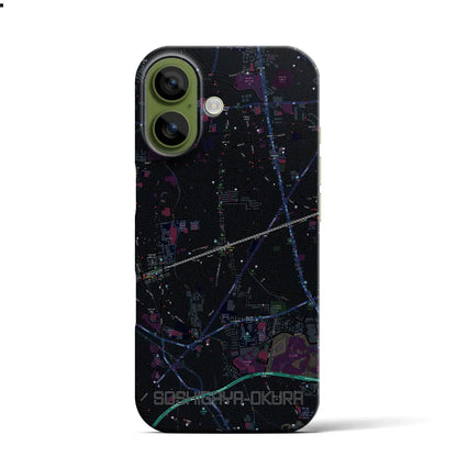 【祖師ヶ谷大蔵（東京都）】地図柄iPhoneケース（バックカバータイプ）