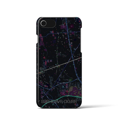 【祖師ヶ谷大蔵（東京都）】地図柄iPhoneケース（バックカバータイプ）