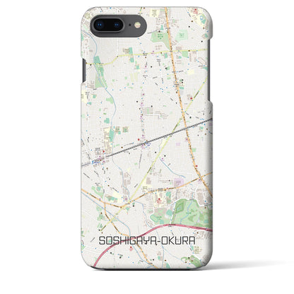 【祖師ヶ谷大蔵（東京都）】地図柄iPhoneケース（バックカバータイプ）