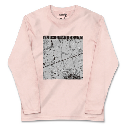 【祖師ヶ谷大蔵（東京都）】地図柄ロングスリーブTシャツ