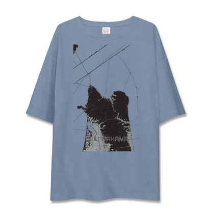 【外ヶ浜（青森県）】地図柄ビッグシルエットTシャツ