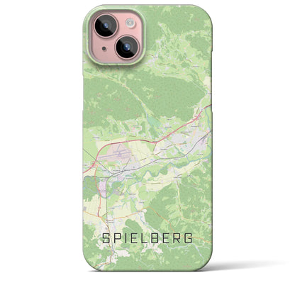 【シュピールベルク（オーストリア）】地図柄iPhoneケース（バックカバータイプ）