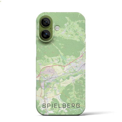 【シュピールベルク（オーストリア）】地図柄iPhoneケース（バックカバータイプ）
