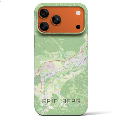 【シュピールベルク（オーストリア）】地図柄iPhoneケース（バックカバータイプ）