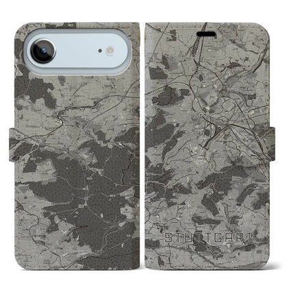 【シュトゥットガルト（ドイツ）】地図柄iPhoneケース（手帳タイプ）