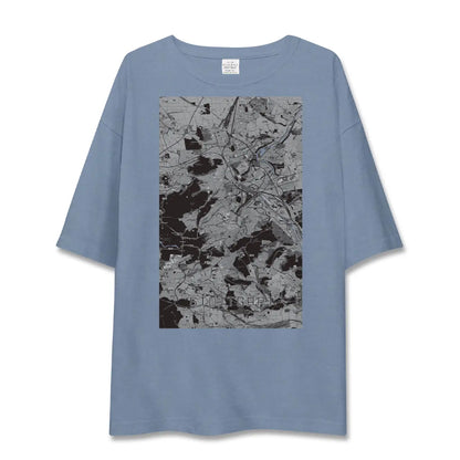 【シュトゥットガルト（ドイツ）】地図柄ビッグシルエットTシャツ