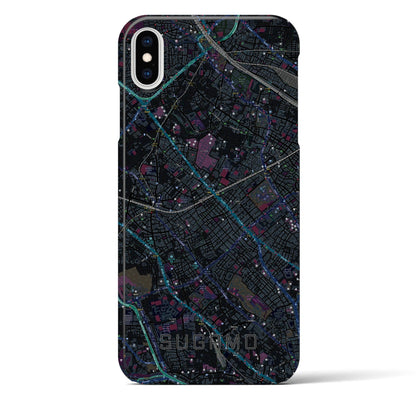 【巣鴨（東京都）】地図柄iPhoneケース（バックカバータイプ）