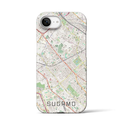 【巣鴨（東京都）】地図柄iPhoneケース（バックカバータイプ）