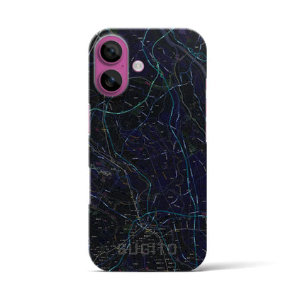 【杉戸（埼玉県）】地図柄iPhoneケース（バックカバータイプ）