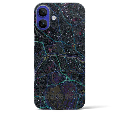 【水道橋（東京都）】地図柄iPhoneケース（バックカバータイプ）