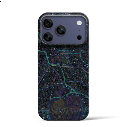 【水道橋（東京都）】地図柄iPhoneケース（バックカバータイプ）