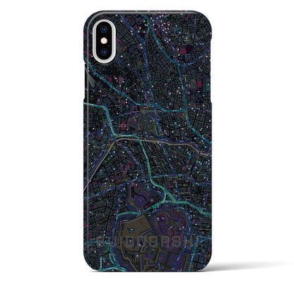 【水道橋（東京都）】地図柄iPhoneケース（バックカバータイプ）