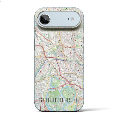 【水道橋（東京都）】地図柄iPhoneケース（バックカバータイプ）