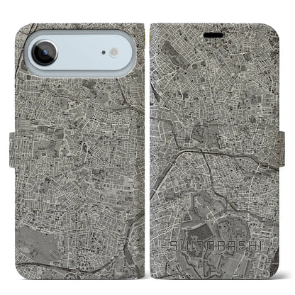 【水道橋（東京都）】地図柄iPhoneケース（手帳タイプ）