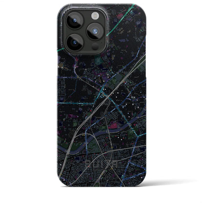 【吹田（大阪府）】地図柄iPhoneケース（バックカバータイプ）