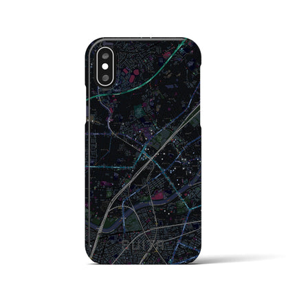 【吹田（大阪府）】地図柄iPhoneケース（バックカバータイプ）