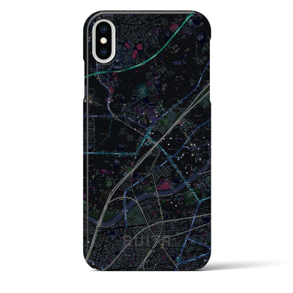 【吹田（大阪府）】地図柄iPhoneケース（バックカバータイプ）