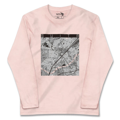 【吹田（大阪府）】地図柄ロングスリーブTシャツ