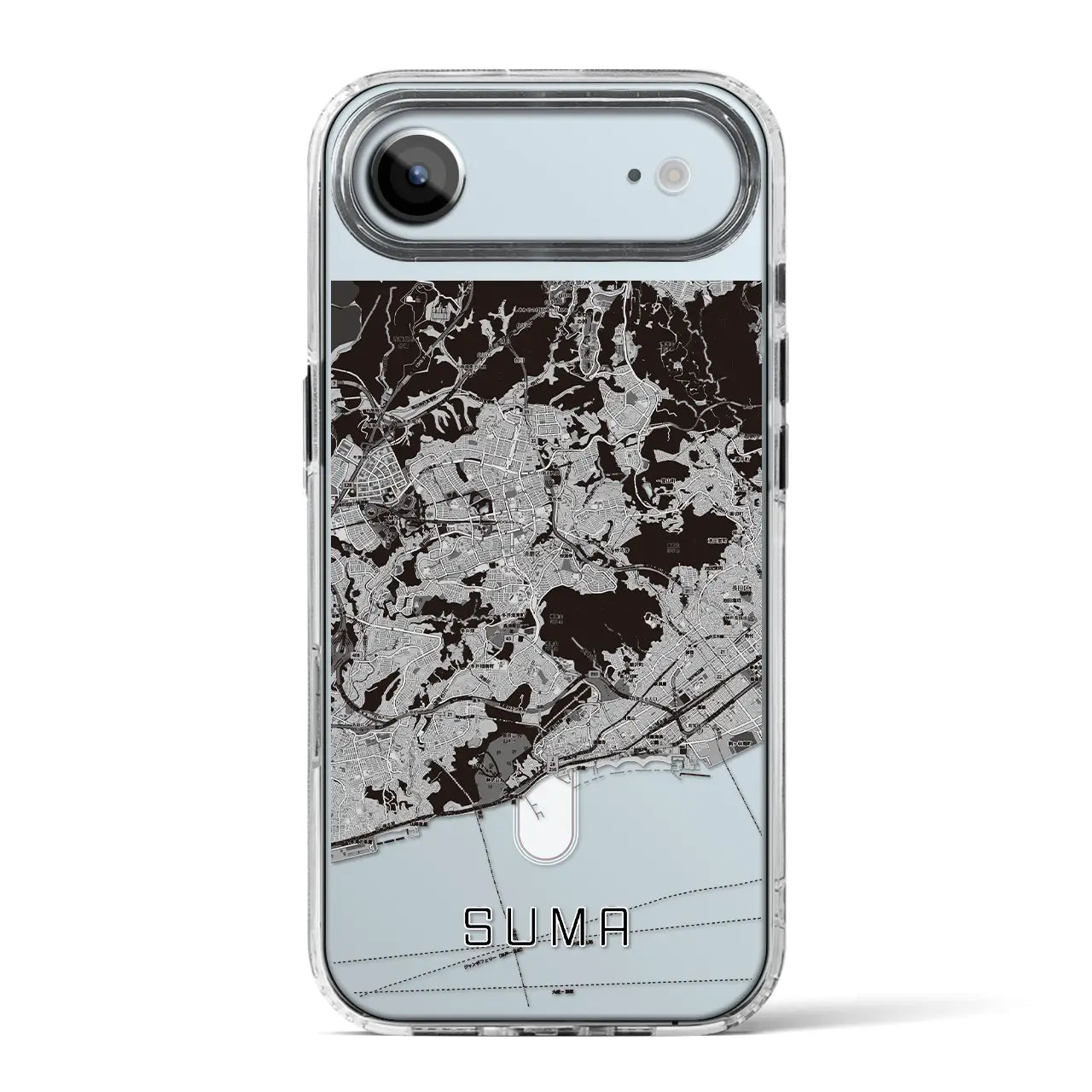 【須磨（兵庫県）】地図柄iPhoneケース（MagSafeタイプ）