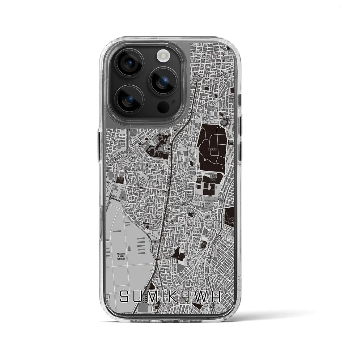 【澄川（北海道）】地図柄iPhoneケース（MagSafeタイプ）