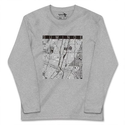 【住之江（大阪府）】地図柄ロングスリーブTシャツ