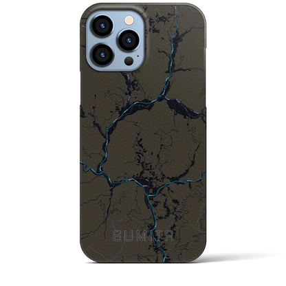 【住田（岩手県）】地図柄iPhoneケース（バックカバータイプ）