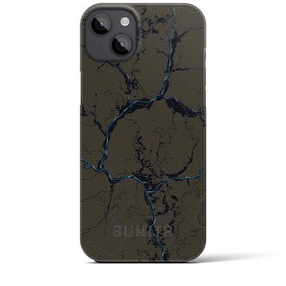 【住田（岩手県）】地図柄iPhoneケース（バックカバータイプ）